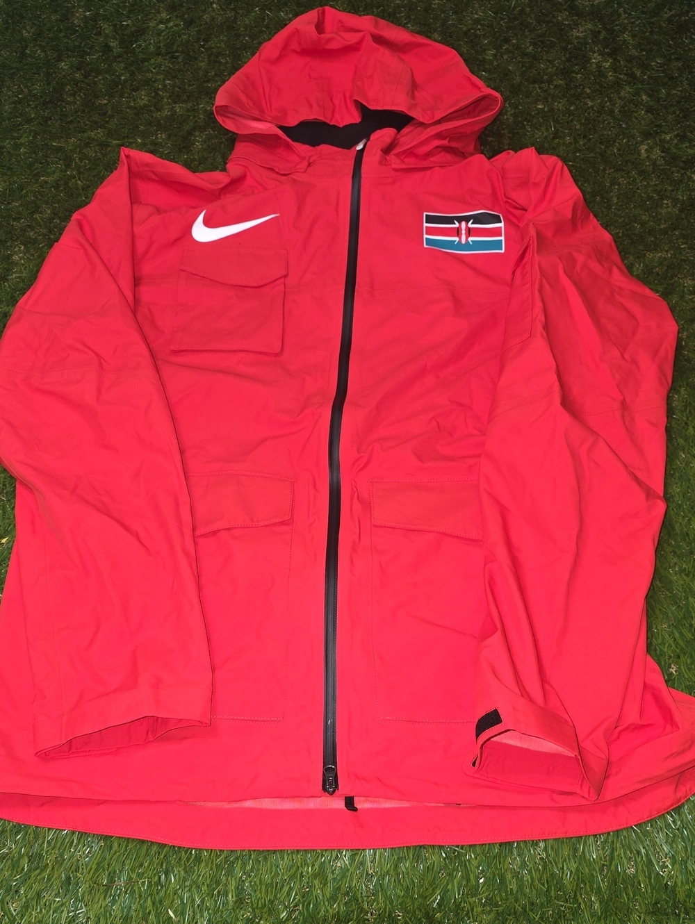 Nike Pro Elite Kenya Team Issued Storm-Fit ADV Jacket. Size L.
